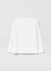Ovs Girls Heart Therapy Print Long Sleeve T-Shirt